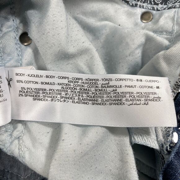 Ariat‎ 32S Real Denim Cotton Blend Straight Leg Jeans (loose thread) - Picture 4 of 7